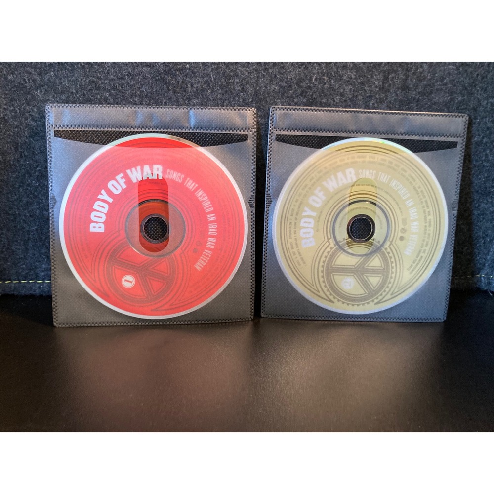Body Of War 2 CD Soundtrack‎ Discs Only Rage Against System Pearl Jam Iraq War